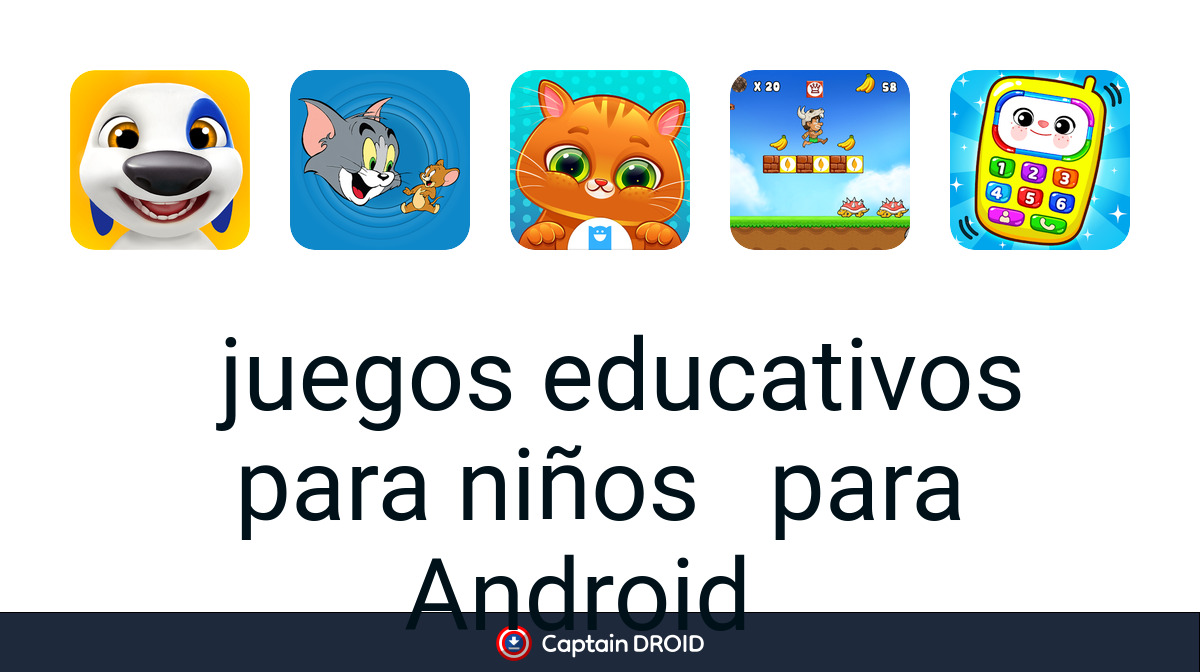 Juegos educativos para niños Android - Descargar juegos gratis