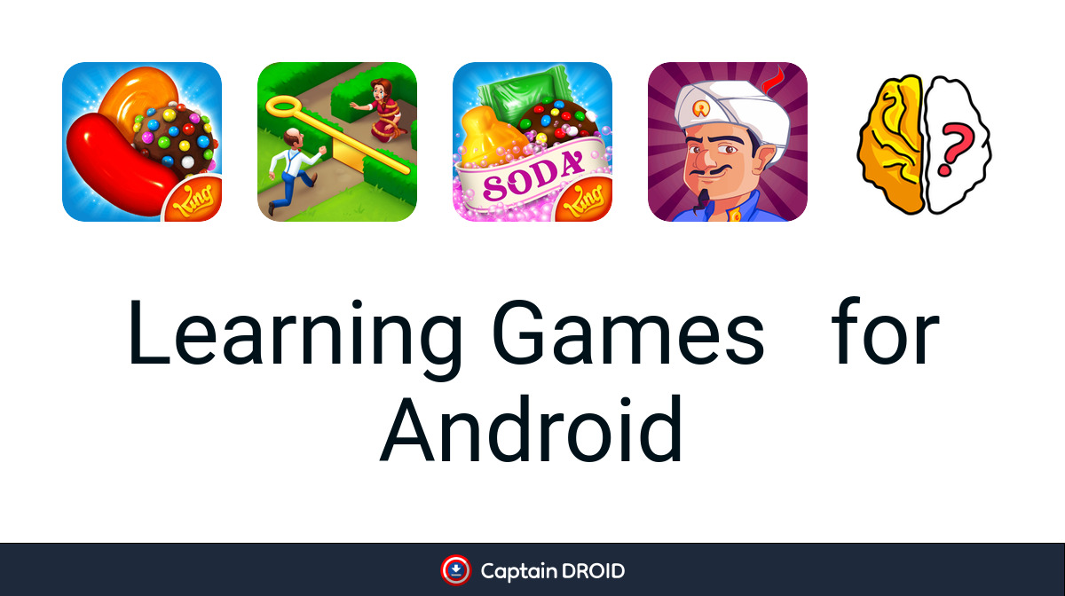Android Learning Games: Free Download - Captain Droid