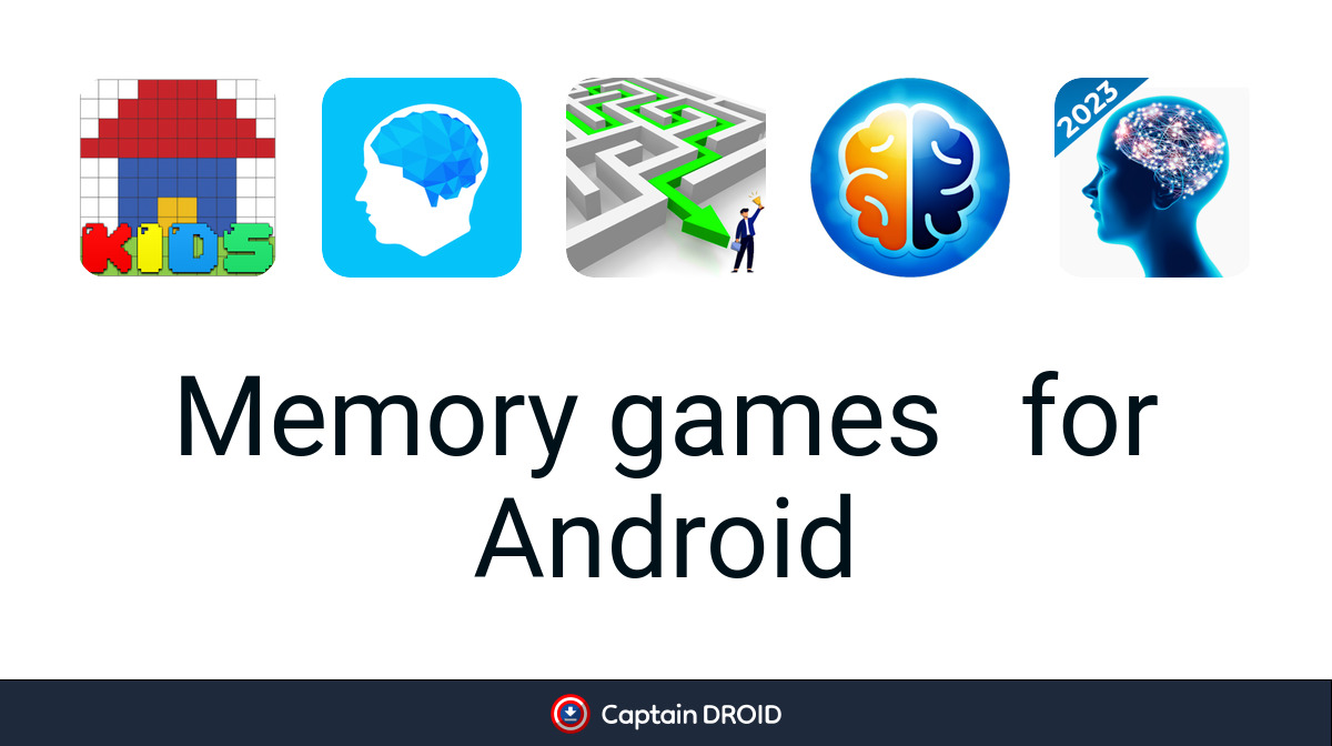 Android Memory games: Free Download - Captain Droid