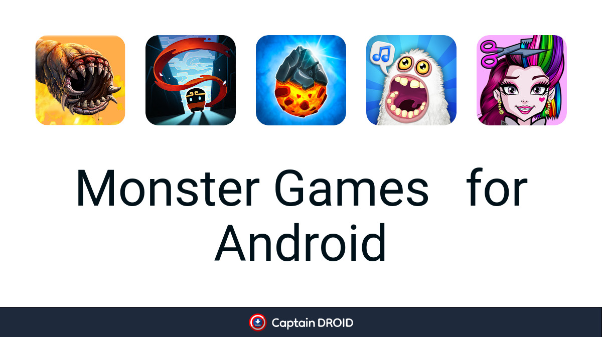 Android Monster Games: Free Download - Captain Droid
