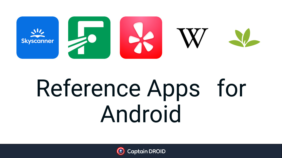 Android Reference Apps: Free Download - Captain Droid
