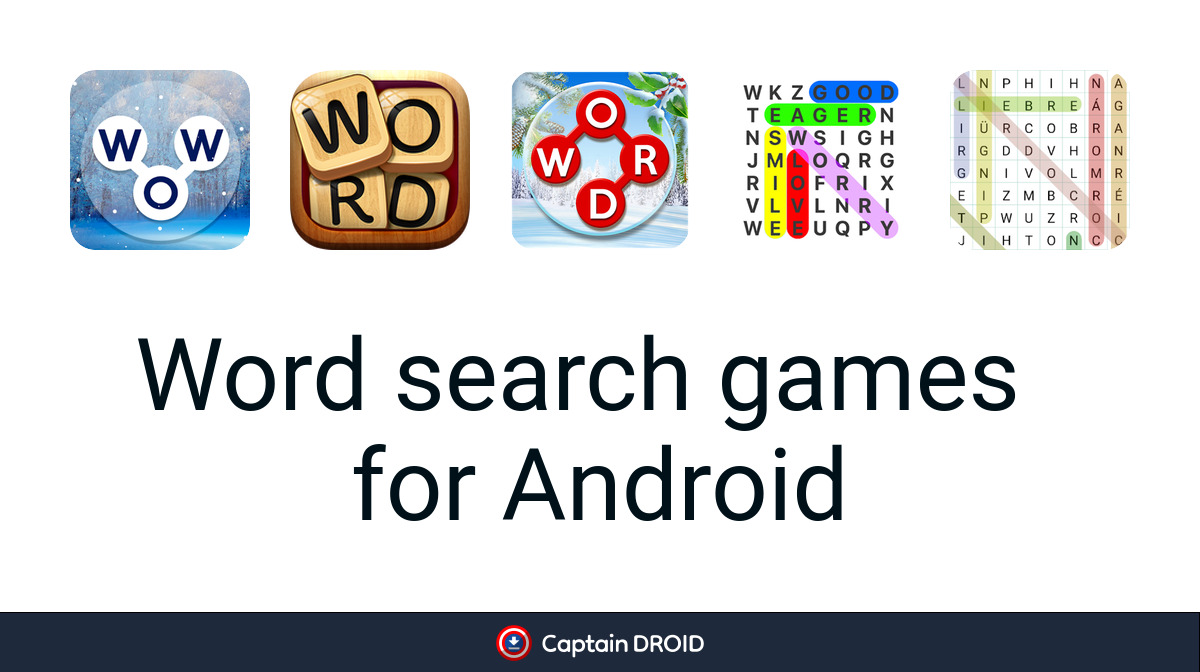 Android Word search games: Free Download - Captain Droid